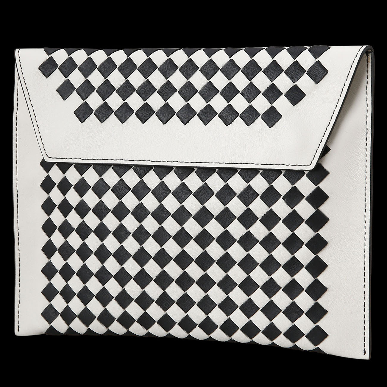 BOTTEGA VENETA(USED)보테가베네타 인트레치아토 플랩 파우치 세트